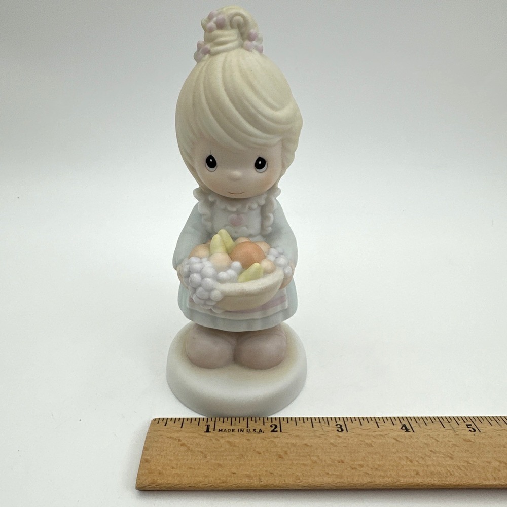 Precious Moments Figurine Blue The Fruit Of The Spirit Is Love 521213 No Box - Picture 12 of 12